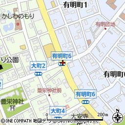 有明町１周辺の地図