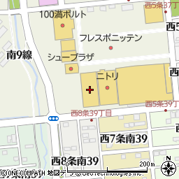 ダイソーフレスポ帯広稲田店周辺の地図