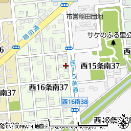 北海道帯広市西１６条南37丁目1周辺の地図