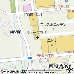 ゲオ　フレスポ帯広稲田店周辺の地図