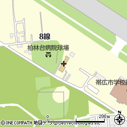 帯広の森幼稚園周辺の地図