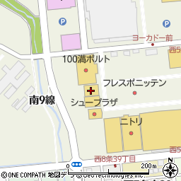 ツルハドラッグ稲田店周辺の地図
