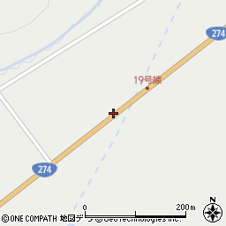 国道２７４号線周辺の地図