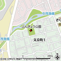 ぶんきょう公園周辺の地図