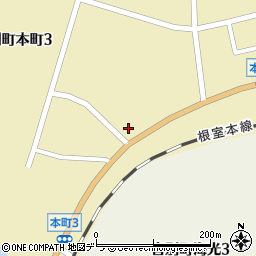 北海道釧路市音別町本町3丁目89周辺の地図