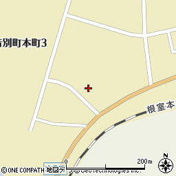 北海道釧路市音別町本町3丁目63周辺の地図