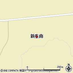 北海道芽室町（河西郡）新生南周辺の地図