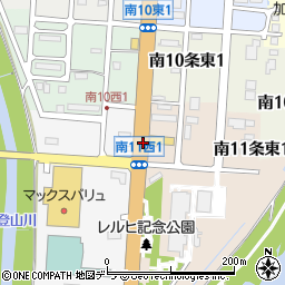 倶知安橋周辺の地図
