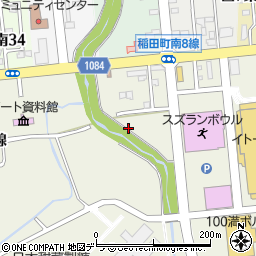 北海道帯広市稲田町南８線周辺の地図
