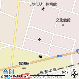 北海道釧路市音別町朝日2丁目49周辺の地図