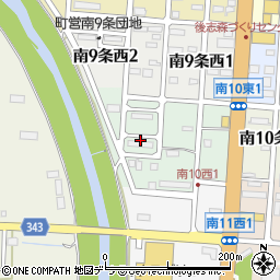 北海道虻田郡倶知安町南１０条西周辺の地図