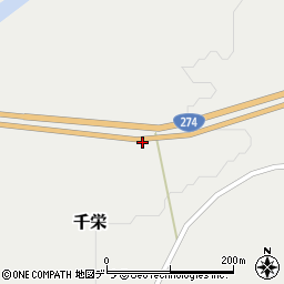 北海道沙流郡日高町千栄145周辺の地図