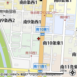 笹山商店周辺の地図