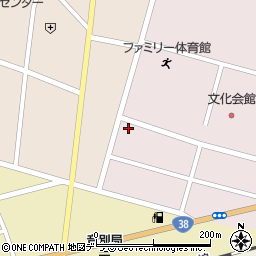 北海道釧路市音別町朝日2丁目41周辺の地図