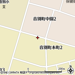 北海道釧路市音別町本町3丁目16周辺の地図