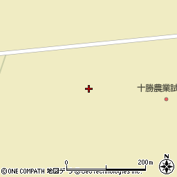 北海道芽室町（河西郡）新生南（９線）周辺の地図