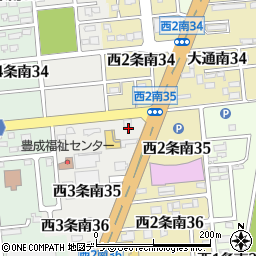 小樽 なると屋 帯広稲田店周辺の地図