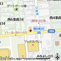 ＡＯＫＩ帯広稲田店周辺の地図
