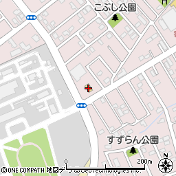 セイコーマート恵庭柏木店周辺の地図