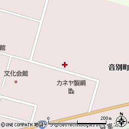 北海道釧路市音別町朝日周辺の地図