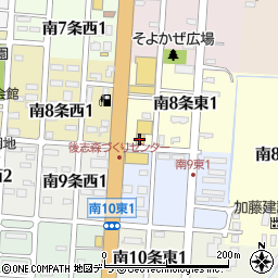 セイコーマート倶知安南８条店周辺の地図