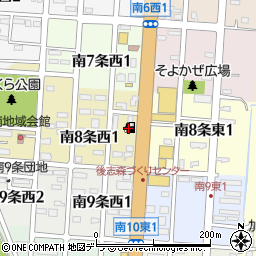 ホクレン倶知安セルフＳＳ周辺の地図