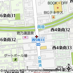 北海道帯広市西５条南32丁目周辺の地図