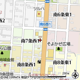 ａｕショップ　倶知安周辺の地図