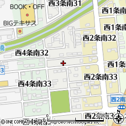 北海道帯広市西３条南32丁目43周辺の地図