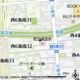 北海道帯広市西５条南32丁目16周辺の地図