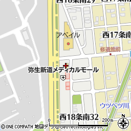 セイコーマート帯広弥生新道店周辺の地図