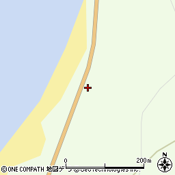 北海道磯谷郡蘭越町港町2222周辺の地図