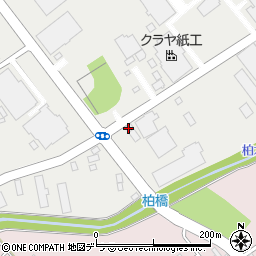 富士レンタル株式会社　恵庭営業所周辺の地図