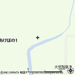 北海道釧路市音別町あけぼの周辺の地図