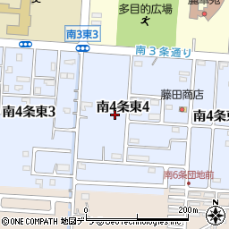 北海道虻田郡倶知安町南４条東周辺の地図