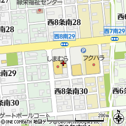 カメラのキタムラ帯広・弥生通り店周辺の地図