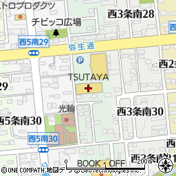 ＴＳＵＴＡＹＡ帯広ＷＯＷ店周辺の地図