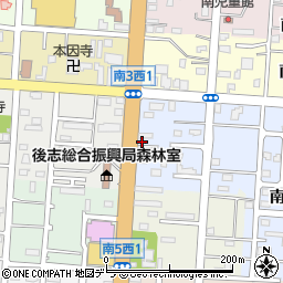 鎌田針灸治療院周辺の地図