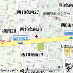 ミドリ安全北海道株式会社周辺の地図