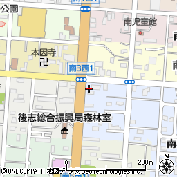 セブンイレブン倶知安南４条店周辺の地図