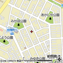 〒061-1434 北海道恵庭市柏陽町の地図