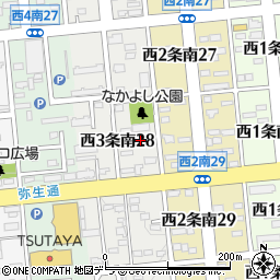 北海道帯広市西３条南28丁目10周辺の地図