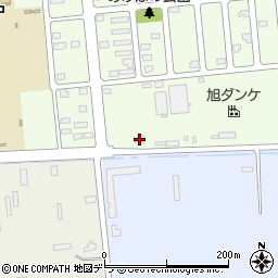 株式会社旭ダンケ　帯広営業所周辺の地図