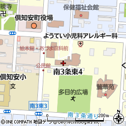 倶知安町役場　公民館周辺の地図