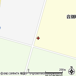 株式会社美警　音別町山菜等加工施設周辺の地図