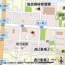 倶知安警察署周辺の地図