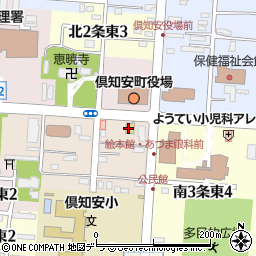 セブンイレブン倶知安役場前店周辺の地図