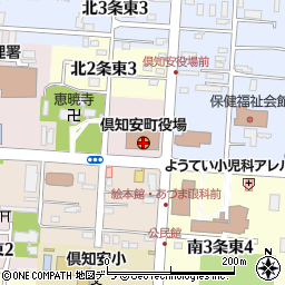 北海道倶知安町（虻田郡）周辺の地図