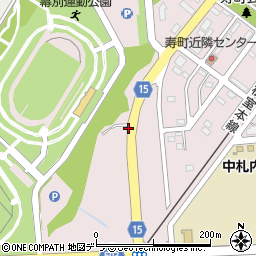 北海道中川郡幕別町寿町周辺の地図