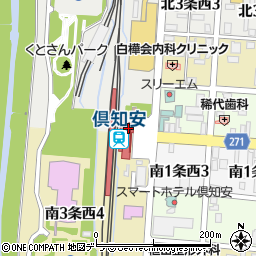 北海道虻田郡倶知安町北３条西4丁目3周辺の地図